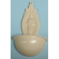 Holy Water Font-Plastic Miraculous Medal